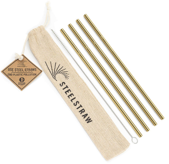 Straight Reusable Straw Gift Sets